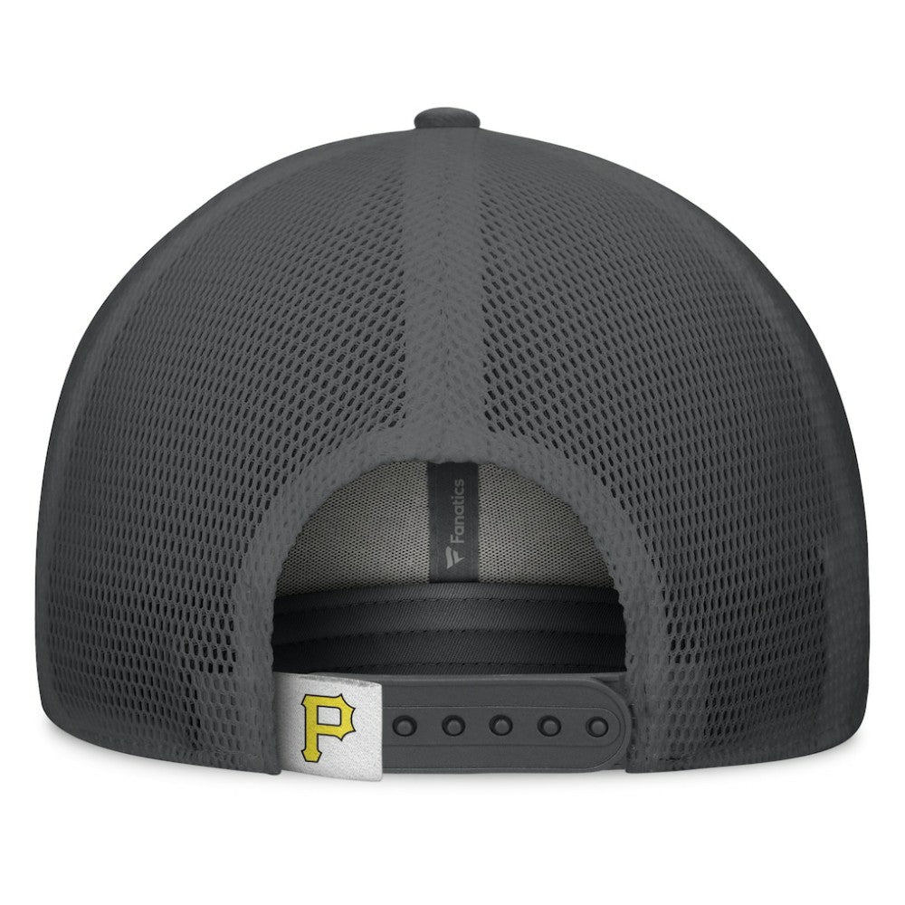 MLB Pittsburgh Pirates Fanatics A-Frame Trucker Adjustable Hat