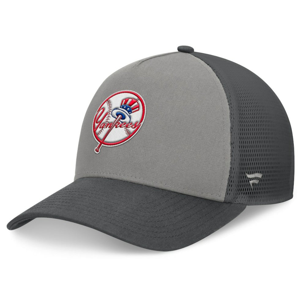 MLB New York Yankees Fanatics A-Frame Trucker Adjustable Hat