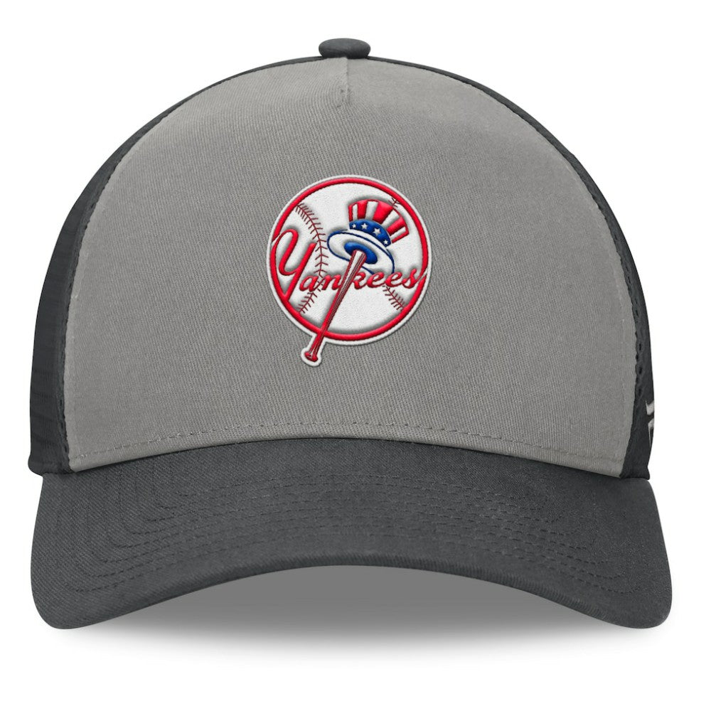 MLB New York Yankees Fanatics A-Frame Trucker Adjustable Hat