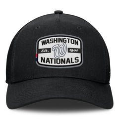 MLB Washington Nationals Fanatics Team Patch A-Frame Trucker Snapback Hat