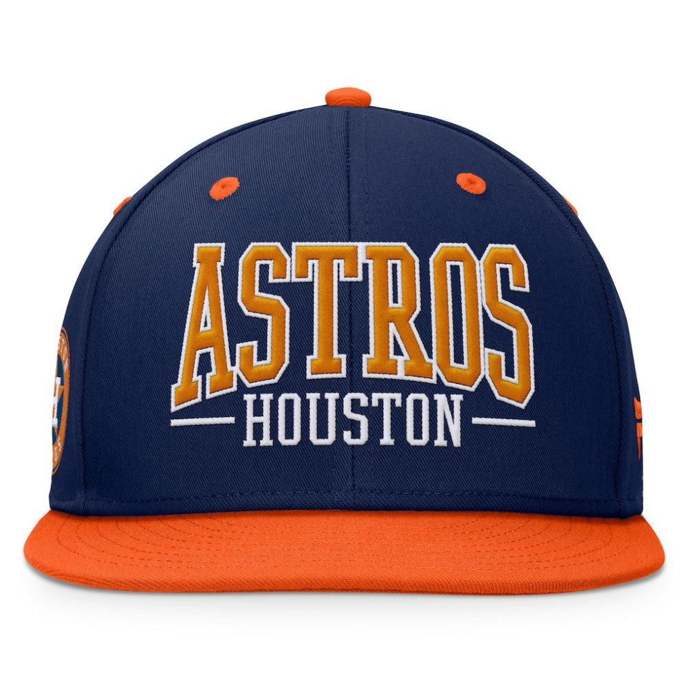 MLB Houston Astros Fanatics Fundamental Bold Snapback Hat