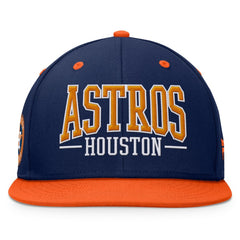 MLB Houston Astros Fanatics Fundamental Bold Snapback Hat