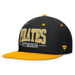 MLB Pittsburgh Pirates Fanatics Fundamental Bold Snapback Hat
