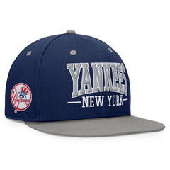 MLB New York Yankees Fanatics Fundamental Bold Snapback Hat