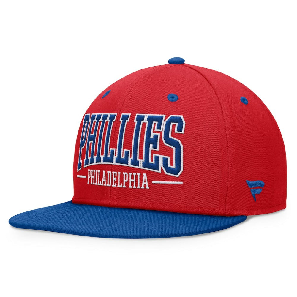 MLB Philadelphia Phillies Fanatics Fundamental Bold Snapback Hat