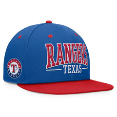 MLB Texas Rangers Fanatics Fundamental Bold Snapback Hat