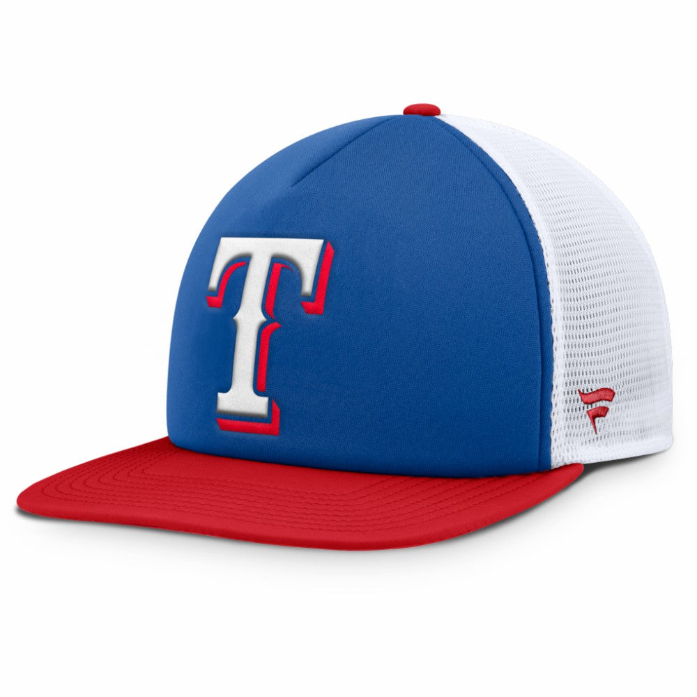 MLB Texas Rangers Fanatics Fundamental Foam Front Snapback Hat