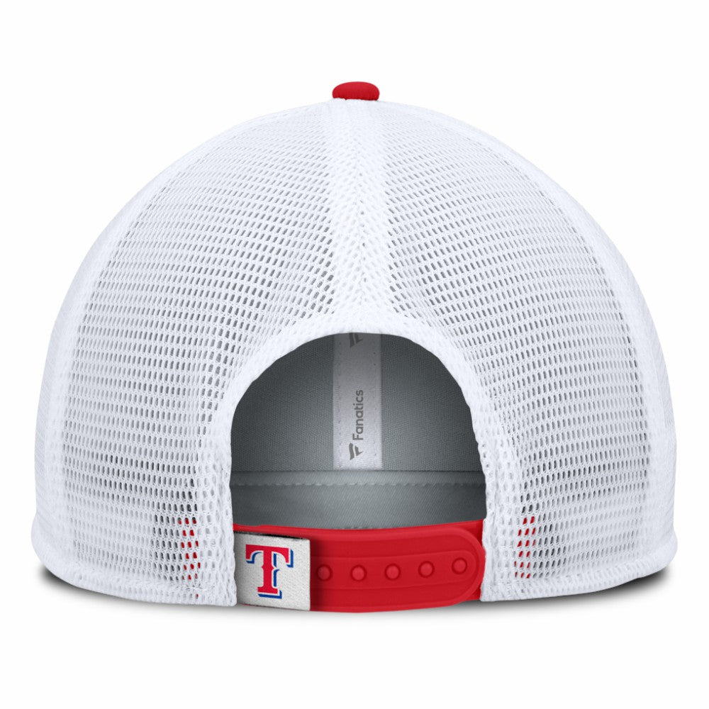 MLB Texas Rangers Fanatics Fundamental Foam Front Snapback Hat