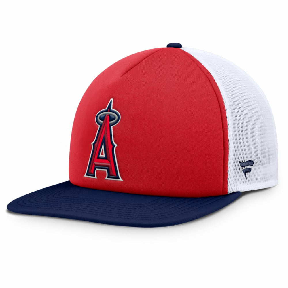 MLB Los Angeles Angels Fanatics Fundamental Foam Front Snapback Hat