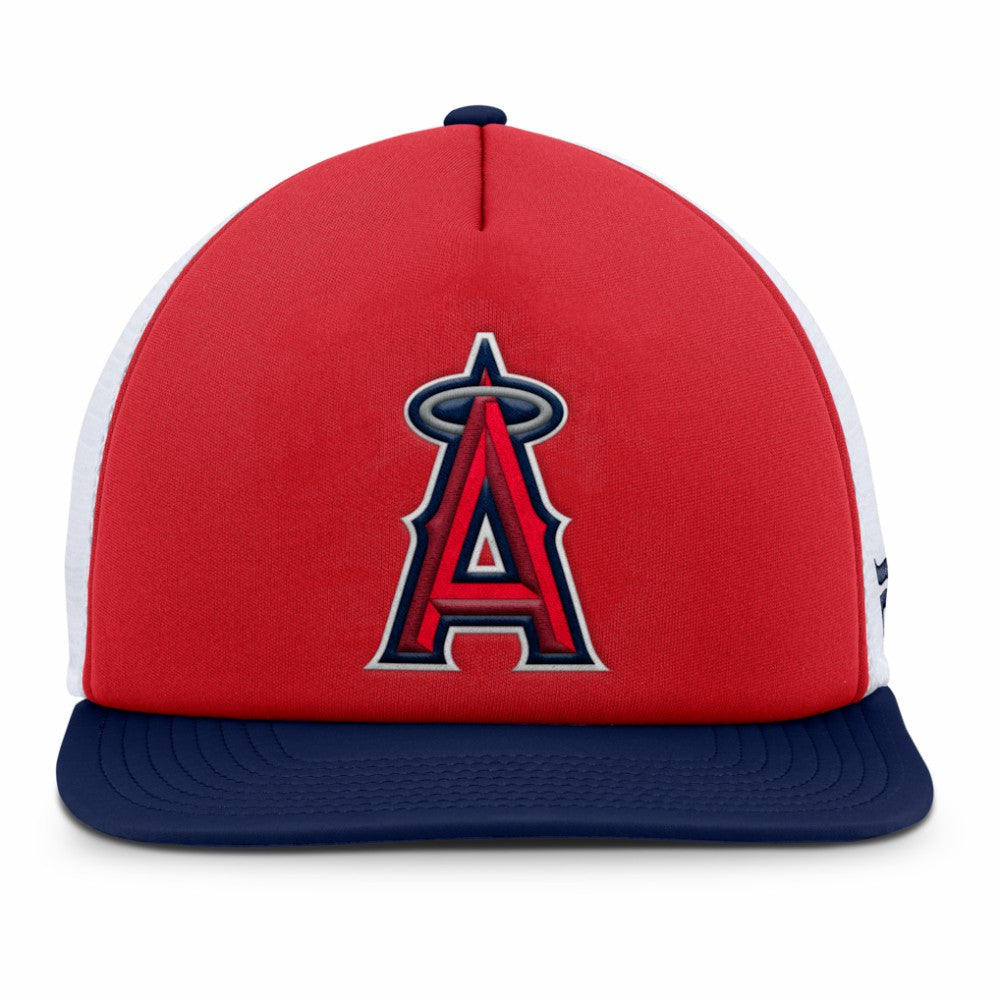 MLB Los Angeles Angels Fanatics Fundamental Foam Front Snapback Hat