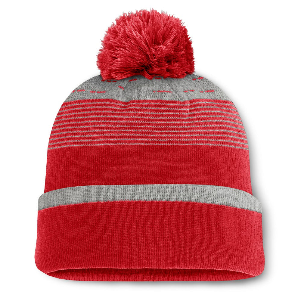 MLB St. Louis Cardinals Fanatics Fundamental Gradient Cuffed Knit Hat with Pom