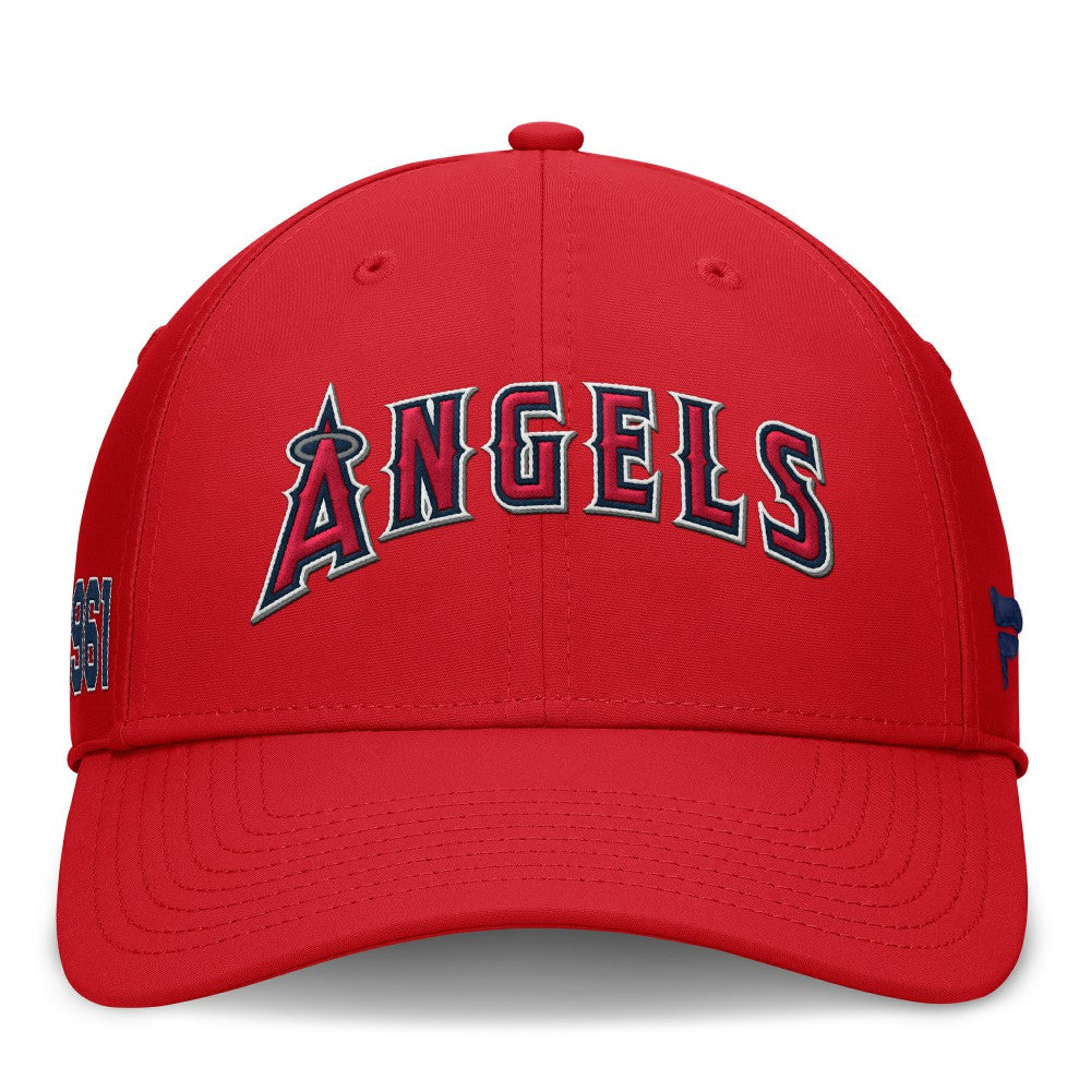 MLB Los Angeles Angels Fanatics Fundamental Tag Flex Hat