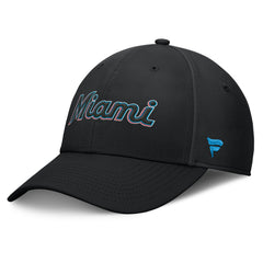 MLB Miami Marlins Fanatics Fundamental Tag Flex Hat