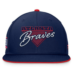 MLB Atlanta Braves Fanatics Fundamental Tri-Script Fitted Hat