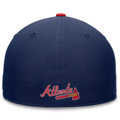 MLB Atlanta Braves Fanatics Fundamental Tri-Script Fitted Hat