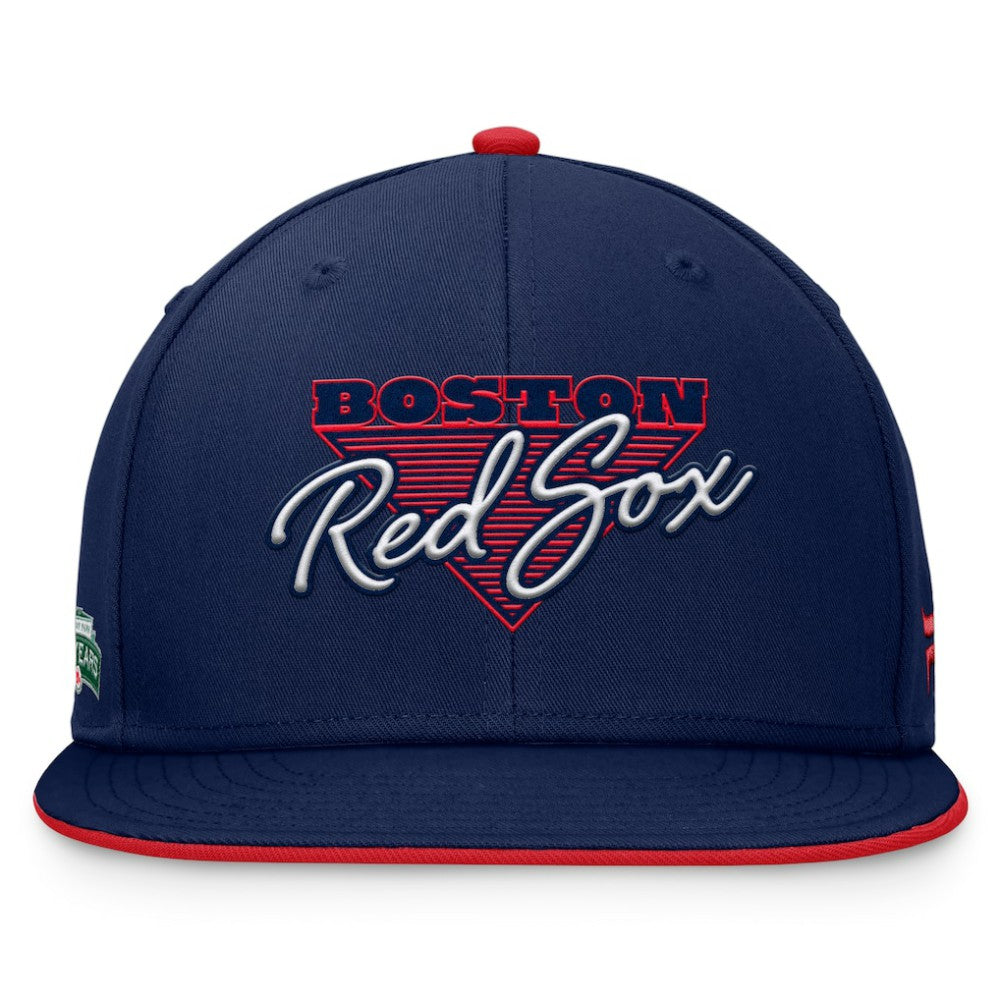 MLB Boston Red Sox Fanatics Fundamental Tri-Script Fitted Hat