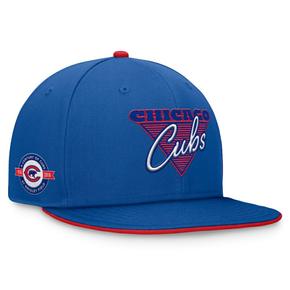 MLB Chicago Cubs Fanatics Fundamental Tri-Script Fitted Hat