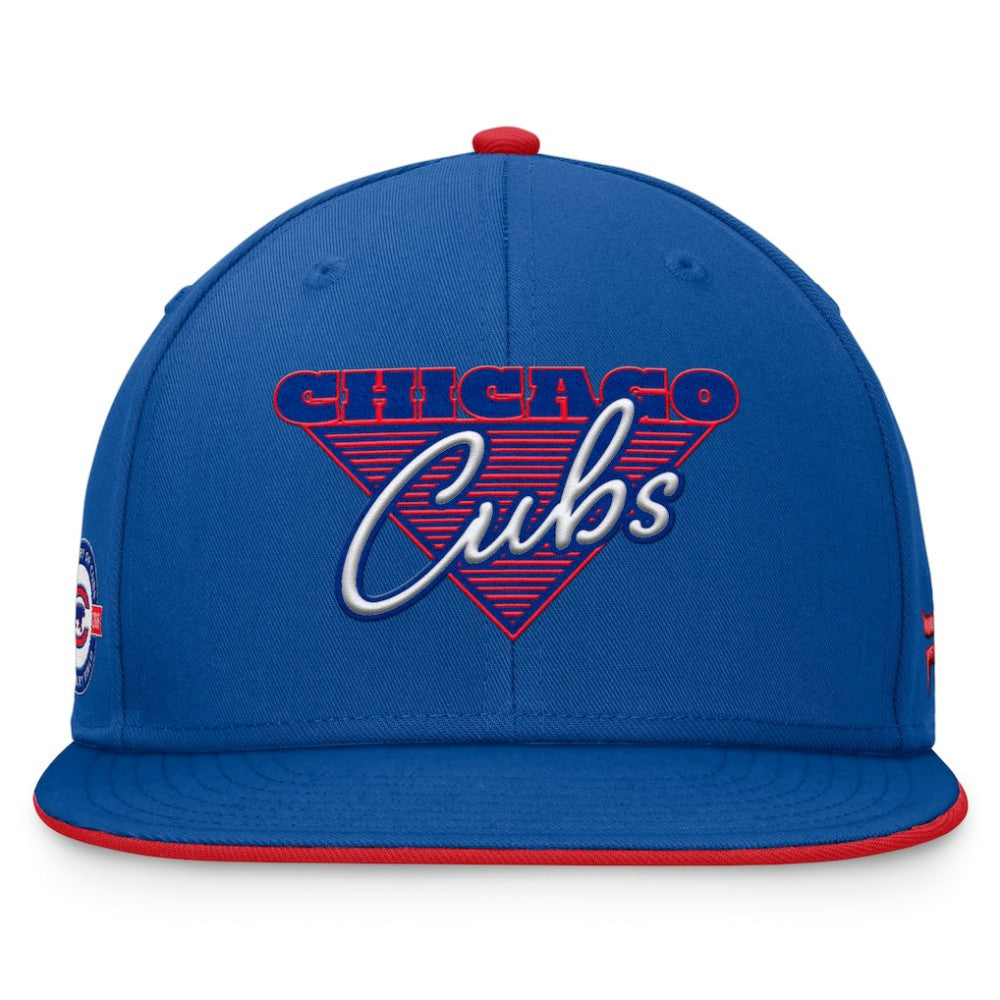 MLB Chicago Cubs Fanatics Fundamental Tri-Script Fitted Hat