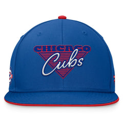 MLB Chicago Cubs Fanatics Fundamental Tri-Script Fitted Hat