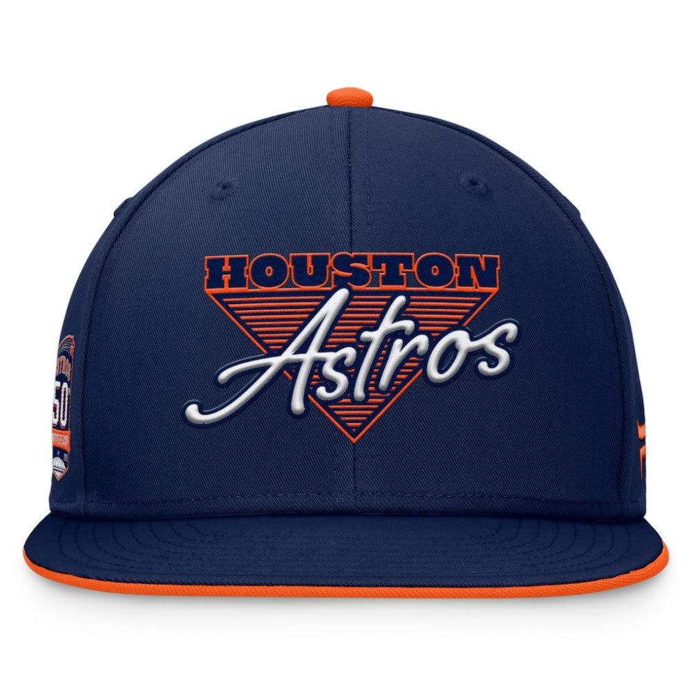 MLB Houston Astros Fanatics Fundamental Tri-Script Fitted Hat
