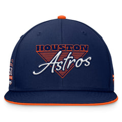 MLB Houston Astros Fanatics Fundamental Tri-Script Fitted Hat
