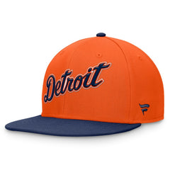 MLB Detroit Tigers Fanatics Fundamental Two-Tone Fitted Hat