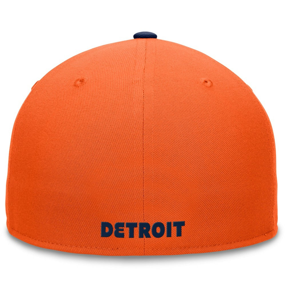 MLB Detroit Tigers Fanatics Fundamental Two-Tone Fitted Hat