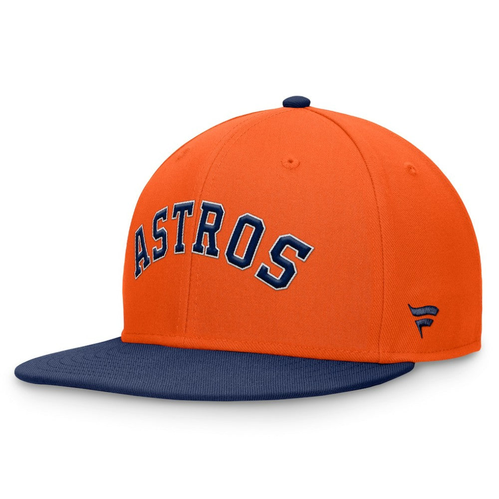MLB Houston Astros Fanatics Fundamental Two-Tone Fitted Hat