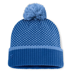 MLB Kansas City Royals Fanatics Women's Fundamental Jacquard Cuffed Knit Hat with Pom
