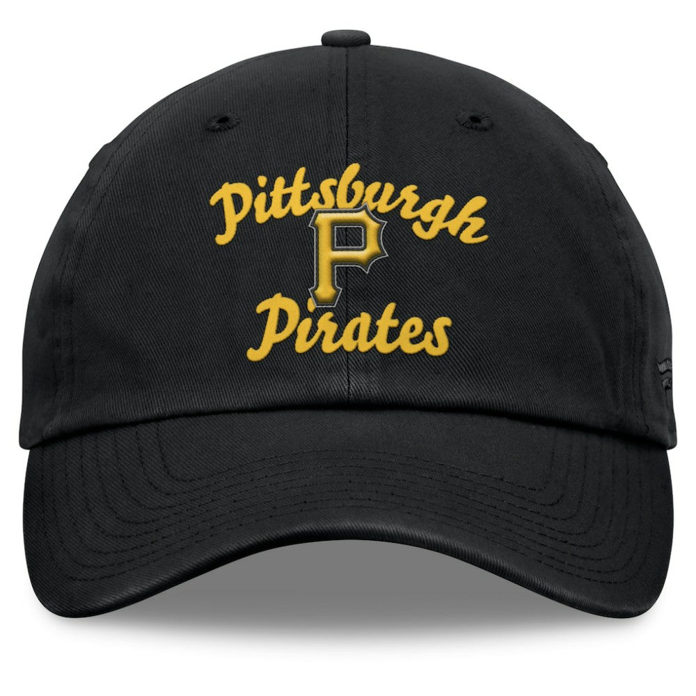 MLB Pittsburgh Pirates Fanatics Women's Fundamental Script Logo Adjustable Hat