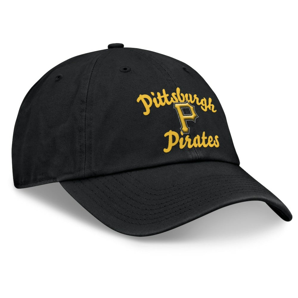 MLB Pittsburgh Pirates Fanatics Women's Fundamental Script Logo Adjustable Hat