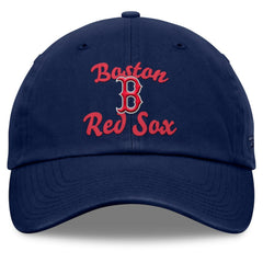 MLB Boston Red Sox Fanatics Women's Fundamental Script Logo Adjustable Hat