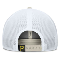 MLB Pittsburgh Pirates Fanatics Heritage Light Khaki A-Frame Adjustable Hat