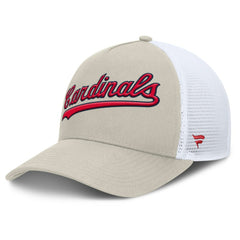 MLB St. Louis Cardinals Fanatics Heritage Light Khaki A-Frame Adjustable Hat