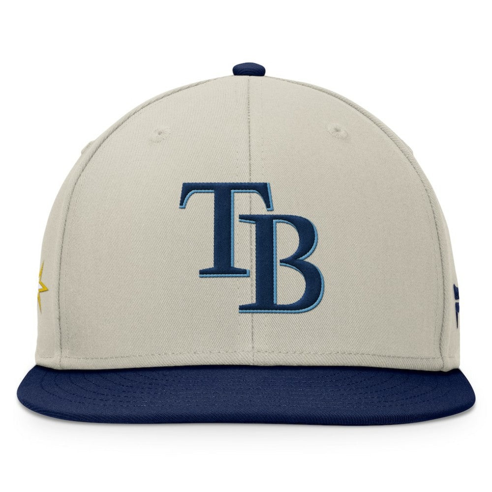MLB Tampa Bay Rays Fanatics Team Two-Tone Snapback Hat