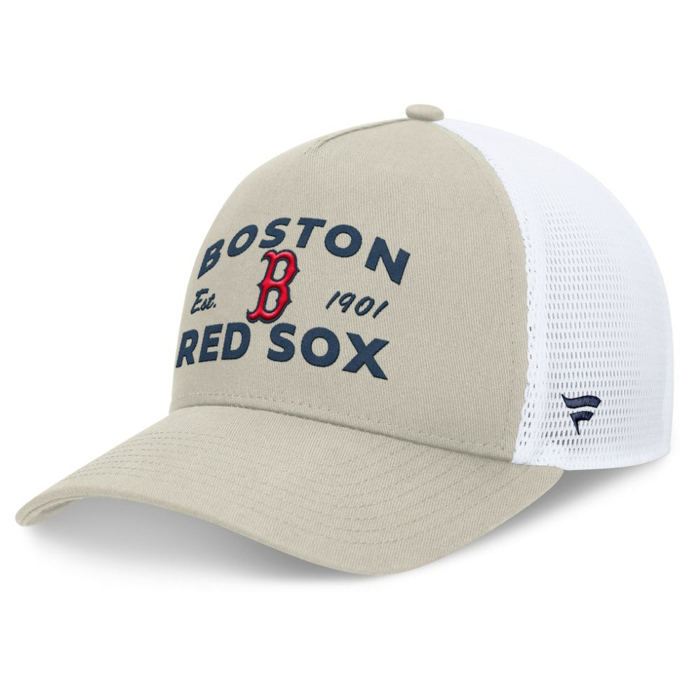 MLB Boston Red Sox Fanatics A-Frame Trucker Adjustable Hat