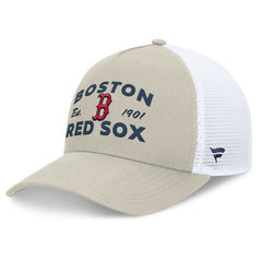 MLB Boston Red Sox Fanatics A-Frame Trucker Adjustable Hat