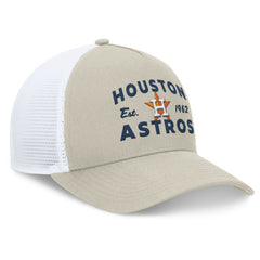 MLB Houston Astros Fanatics A-Frame Trucker Adjustable Hat