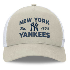 MLB New York Yankees Fanatics A-Frame Trucker Adjustable Hat