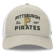 MLB Pittsburgh Pirates Fanatics A-Frame Trucker Adjustable Hat