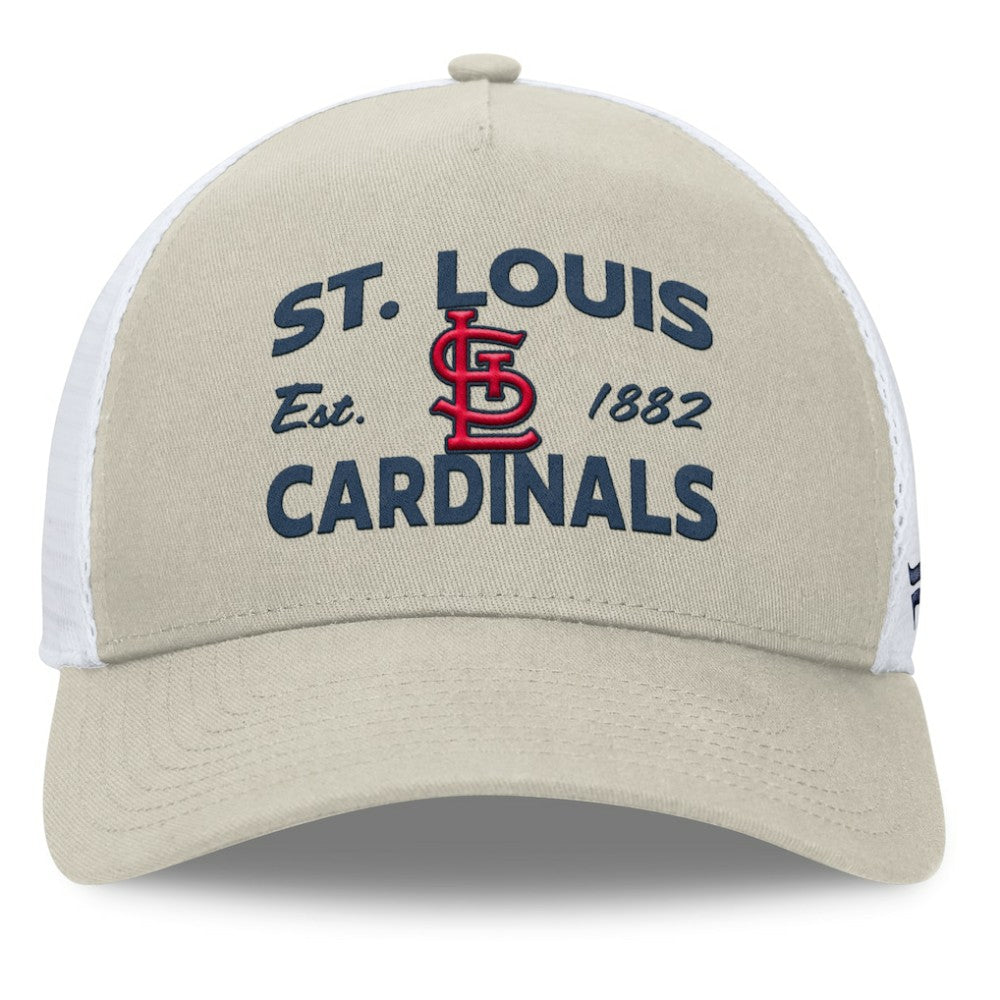 MLB St. Louis Cardinals Fanatics A-Frame Trucker Adjustable Hat