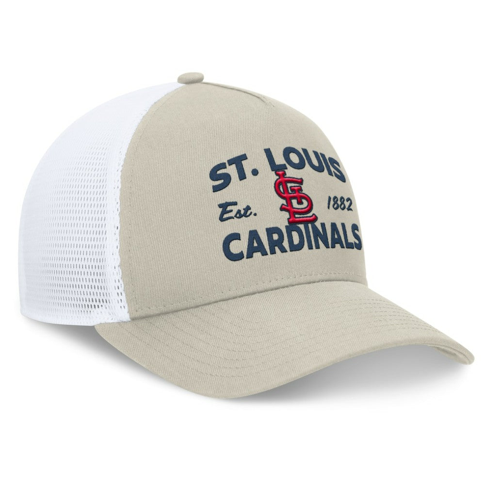MLB St. Louis Cardinals Fanatics A-Frame Trucker Adjustable Hat