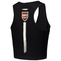 MLB San Francisco Giants Pro Standard Women's Fast Lane Fitted Tri-Blend Cropped Tank Top