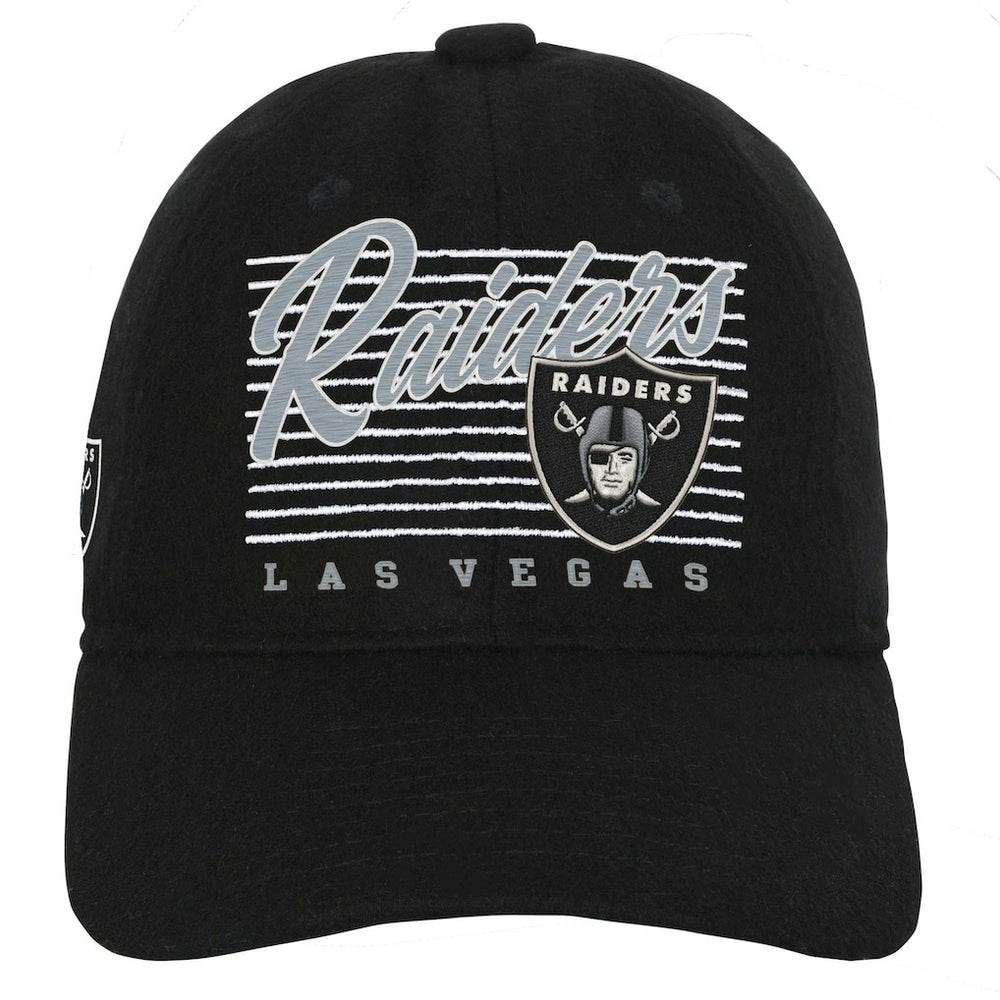 Youth Retro Wooly Adjustable Hat - Las Vegas Raiders