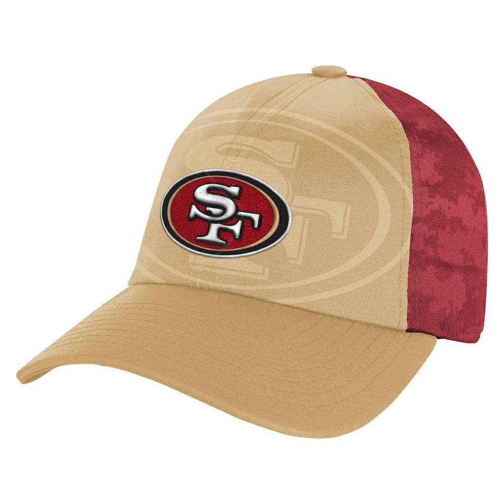 Youth Combine Two-Tone Adjustable Hat - San Francisco 49ers