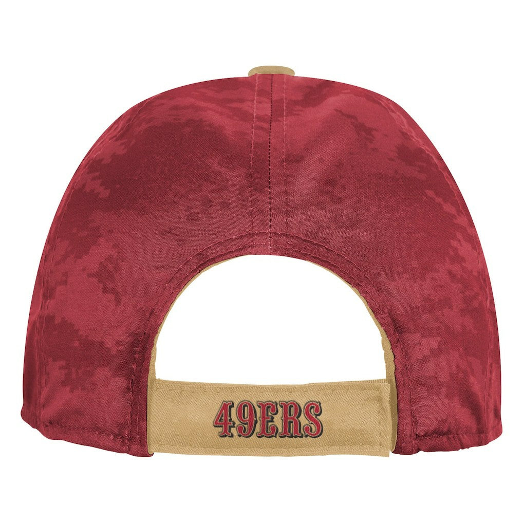 Youth Combine Two-Tone Adjustable Hat - San Francisco 49ers