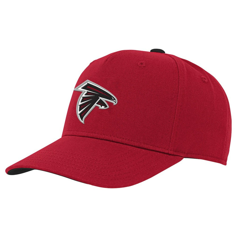 Youth Team Pre-Curved Adjustable Hat - Atlanta Falcons
