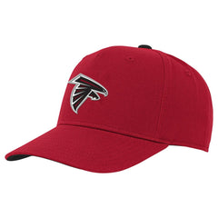 Youth Team Pre-Curved Adjustable Hat - Atlanta Falcons