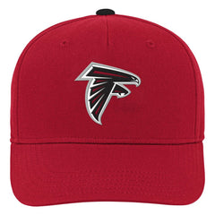 Youth Team Pre-Curved Adjustable Hat - Atlanta Falcons