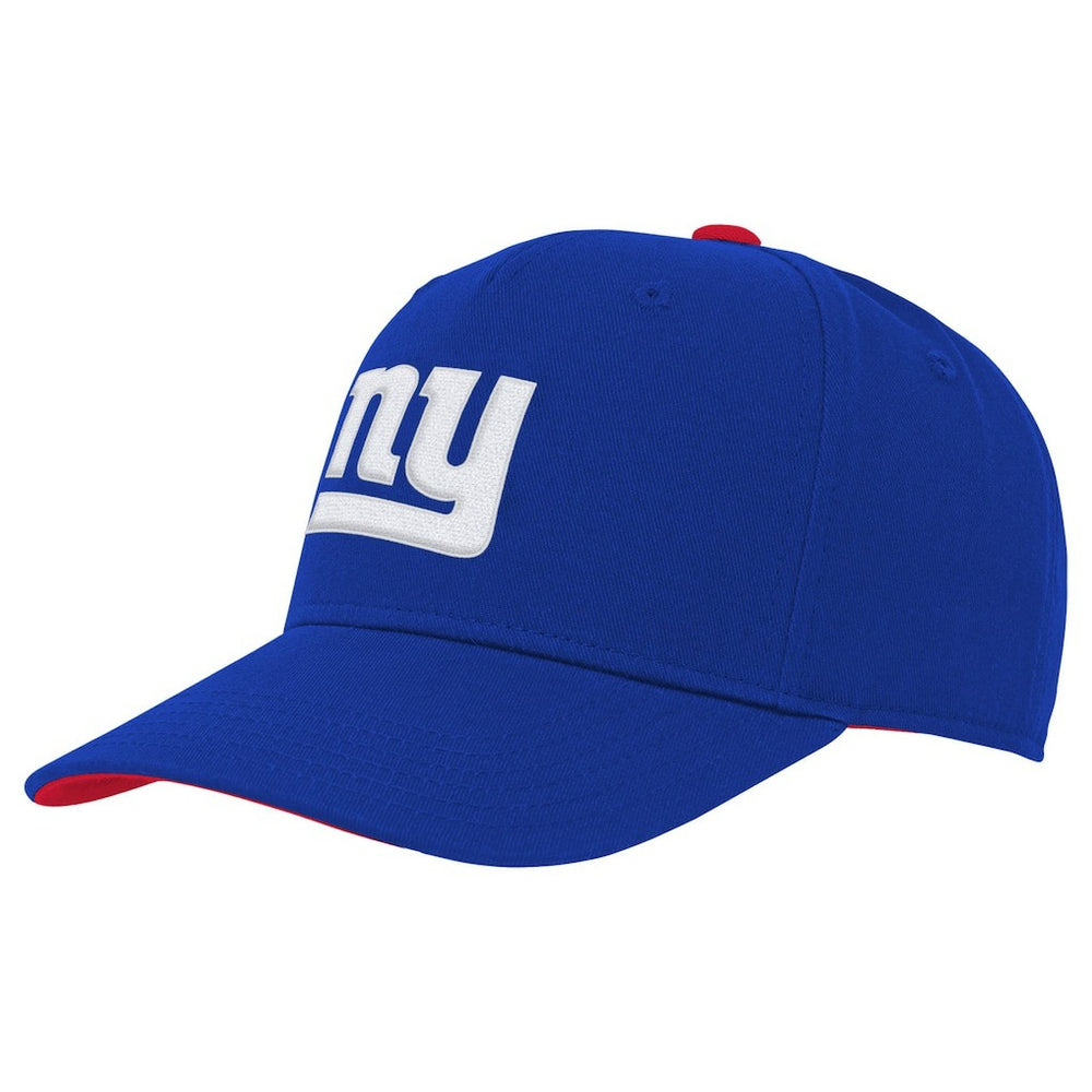 Youth Team Pre-Curved Adjustable Hat - New York Giants